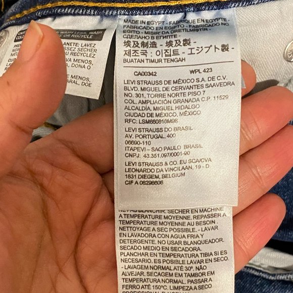 Men's Levi's 559 Relaxed Fit Jeans Size W 33 L 32 - Picture 14 of 14